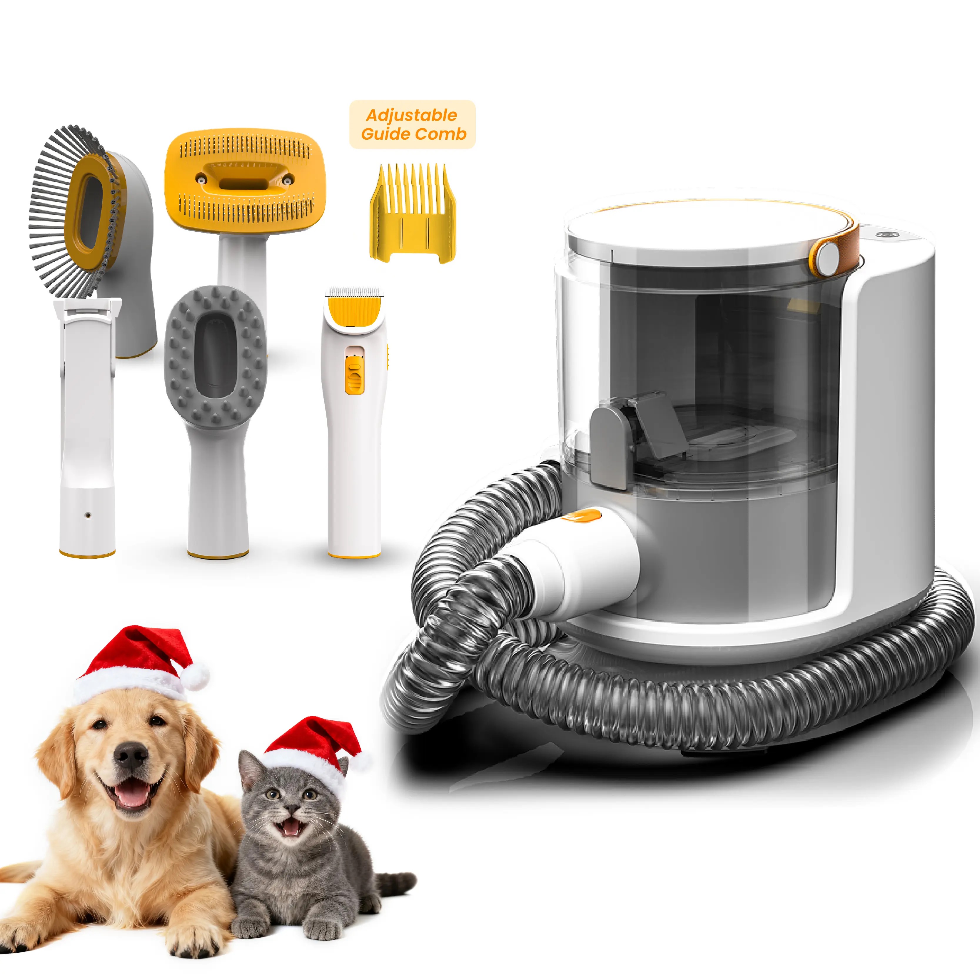Dog Grooming Kit with Vacuum for Dogs & Cats